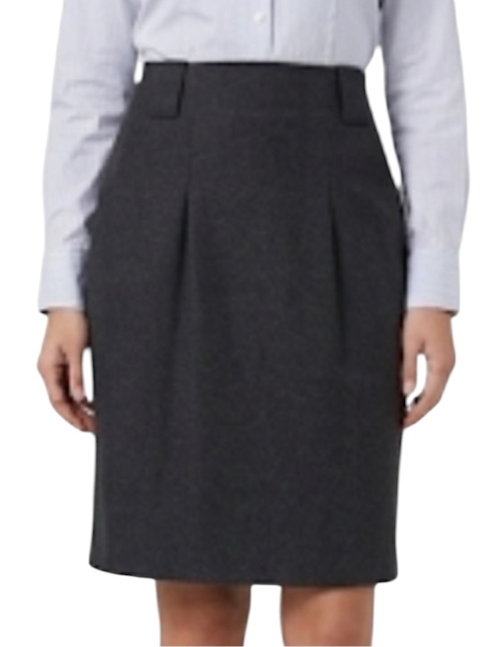 Vintage Bugatchi Linea Donna Classica wool and polyester skirt size 4